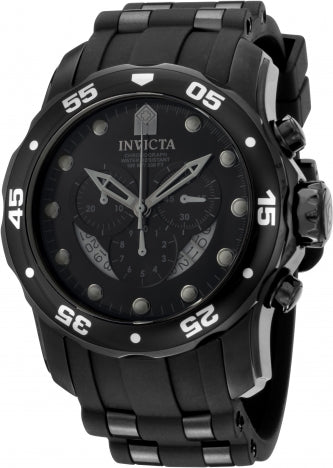 Invicta Watch INVICTA MEN'S 6986 PRO DIVER QUARTZ CHRONOGRAPH BLACK DIAL WATCH