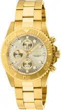 Invicta Watch INVICTA MEN'S 1774 PRO DIVER QUARTZ CHRONOGRAPH CHAMPAGNE DIAL WATCH