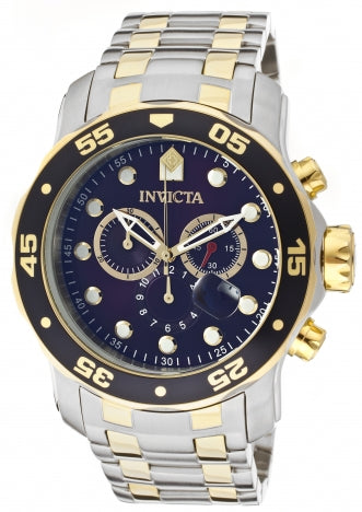 Invicta Watch INVICTA MEN'S 0077 PRO DIVER QUARTZ CHRONOGRAPH BLUE DIAL WATCH