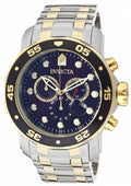 Invicta Watch INVICTA MEN'S 0077 PRO DIVER QUARTZ CHRONOGRAPH BLUE DIAL WATCH