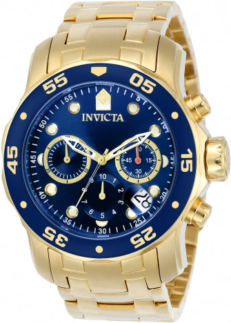 Invicta Watch INVICTA MEN'S 0073 PRO DIVER QUARTZ CHRONOGRAPH BLUE DIAL WATCH