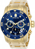 Invicta Watch INVICTA MEN'S 0073 PRO DIVER QUARTZ CHRONOGRAPH BLUE DIAL WATCH