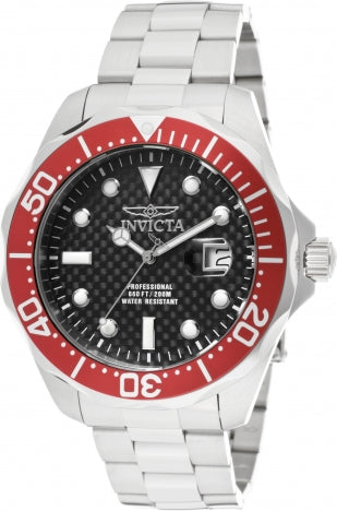 Invicta Watch INVICTA MEN'S 12565 PRO DIVER QUARTZ 3 HAND BLACK DIAL WATCH