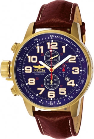 Invicta Watch INVICTA MEN'S 3329 I-FORCE QUARTZ 3 HAND BLUE DIAL WATCH