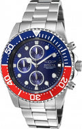 Invicta Watch INVICTA MEN'S 1771 PRO DIVER QUARTZ MULTIFUNCTION BLUE DIAL WATCH