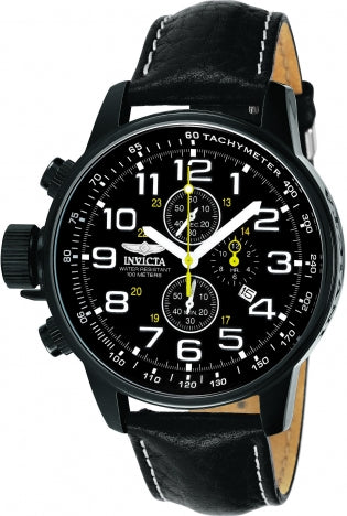Invicta Watch INVICTA MEN'S 3332 I-FORCE QUARTZ CHRONOGRAPH BLACK DIAL WATCH
