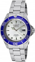 Invicta Watch INVICTA MEN'S 14123 PRO DIVER QUARTZ 3 HAND SILVER DIAL WATCH