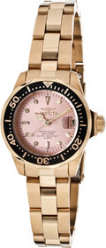 Invicta Watch INVICTA WOMEN'S 14100 PRO DIVER QUARTZ 3 HAND PINK DIAL WATCH