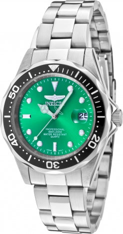 Invicta Watch INVICTA MEN'S 10667 PRO DIVER QUARTZ 3 HAND GREEN DIAL WATCH