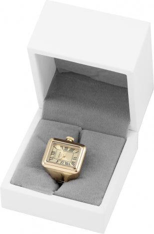 Invicta Watch INVICTA WOMEN'S 49895 MINI QUARTZ GOLD DIAL RING WATCH