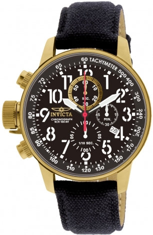 Invicta Watch INVICTA MEN'S 1515 I-FORCE QUARTZ CHRONOGRAPH BLACK DIAL WATCH