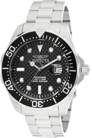 Invicta Watch INVICTA WOMEN'S 12562 PRO DIVER QUARTZ 3 HAND BLACK DIAL WATCH