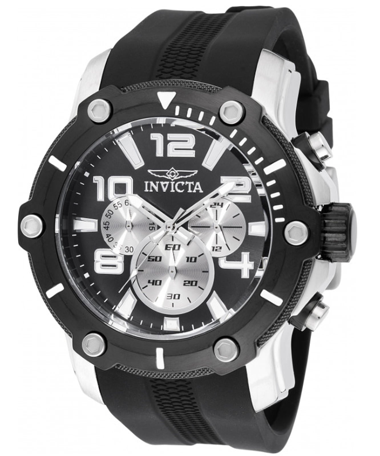 Invicta 45739 Pro Diver Black Dial 51.5 mm Men's Watch NIB