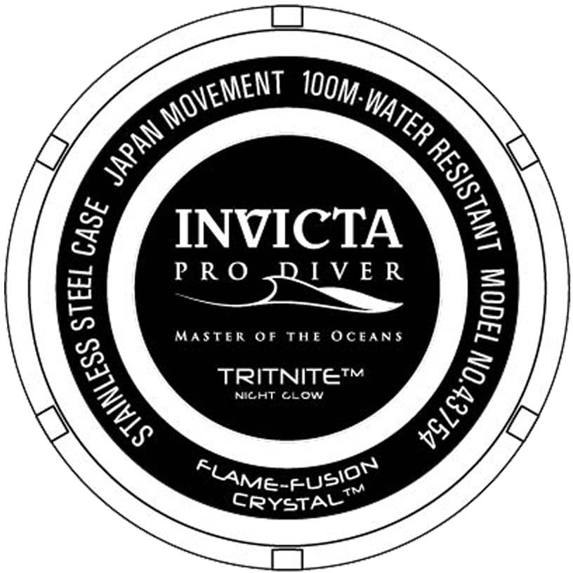 Invicta Aviator Stainless Steel Quartz Watch 32916 Black Blue Silver - NIB