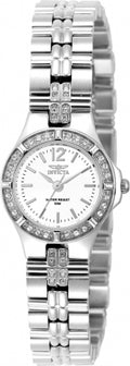 Invicta Watch INVICTA WOMEN'S 0126 WILDFLOWER QUARTZ 3 HAND WHITE DIAL WATCH