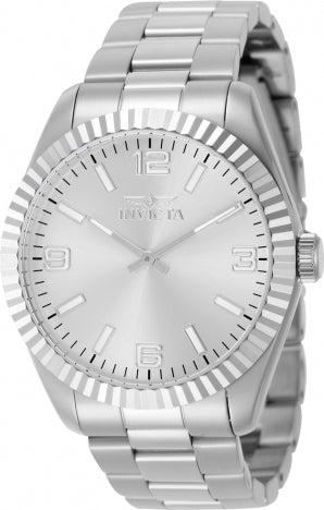 Invicta Watch INVICTA MEN'S 49671 SPECIALTY QUARTZ PC20S SILVER DIAL WATCH