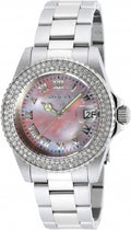 Invicta Watch INVICTA WOMEN'S 19874 ANGEL QUARTZ 3 HAND LIGHT PINK DIAL WATCH
