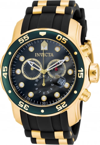 Invicta Watch INVICTA MEN'S 17886 PRO DIVER QUARTZ MULTIFUNCTION GREEN DIAL WATCH