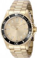Invicta Watch INVICTA MEN'S 49700 PRO DIVER QUARTZ PC20S GOLD DIAL WATCH