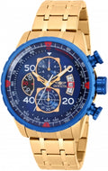 Invicta Watch INVICTA MEN'S 19173 AVIATOR QUARTZ CHRONOGRAPH BLUE DIAL WATCH