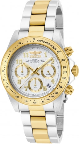 Invicta Watch INVICTA MEN'S 17026 SPEEDWAY QUARTZ CHRONOGRAPH WHITE DIAL WATCH
