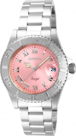 Invicta Watch INVICTA MEN'S 14360 ANGEL QUARTZ 3 HAND PINK DIAL WATCH