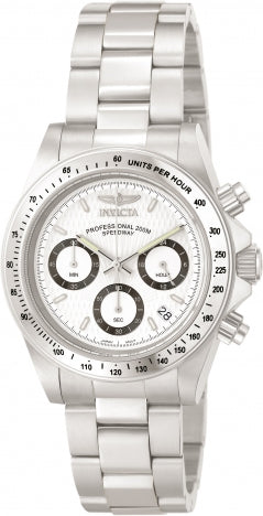 Invicta Watch INVICTA MEN'S 9211 SPEEDWAY QUARTZ CHRONOGRAPH WHITE DIAL WATCH