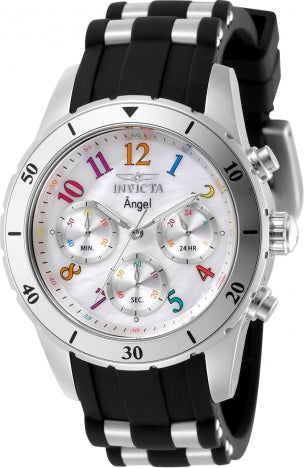 Invicta Watch INVICTA WOMEN'S 49802 ANGEL QUARTZ VD54 WHITE DIAL WATCH