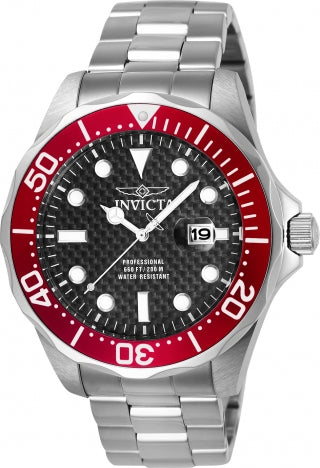 Invicta Watch INVICTA MEN'S 12565 PRO DIVER QUARTZ 3 HAND BLACK DIAL WATCH