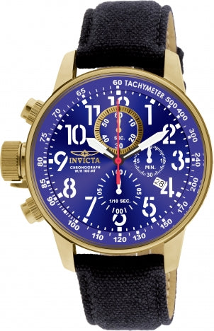 Invicta Watch INVICTA MEN'S 1516 I-FORCE QUARTZ MULTIFUNCTION BLUE DIAL WATCH