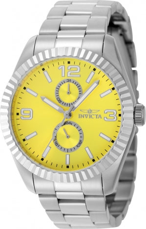 Invicta Watch INVICTA MEN'S 49528 SPECIALTY QUARTZ VD77 YELLOW DIAL WATCH