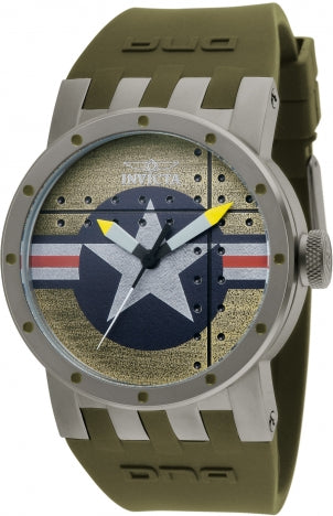 Invicta Watch INVICTA MEN'S 11648 DNA QUARTZ 3 HAND GREEN DIAL WATCH