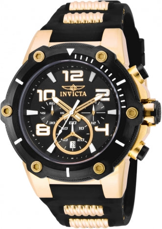 Invicta Watch INVICTA WOMEN'S 17200 SPEEDWAY QUARTZ CHRONOGRAPH BLACK DIAL WATCH