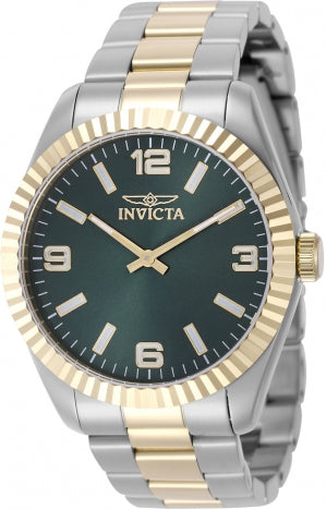 Invicta Watch INVICTAMEN'S 49677 SPECIALTY QUARTZ PC20S GREEN DIAL WATCH