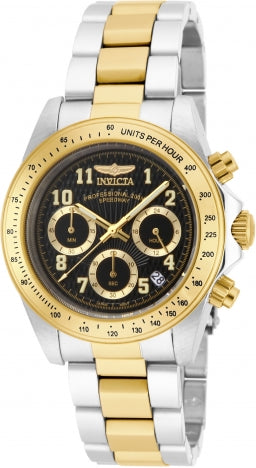 Invicta Watch INVICTA MEN'S 17027 SPEEDWAY QUARTZ CHRONOGRAPH BLACK DIAL WATCH