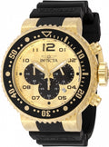Invicta Watch INVICTA MEN'S 48618 PRO DIVER QUARTZ CHRONOGRAPH GOLD, BLACK DIAL WATCH