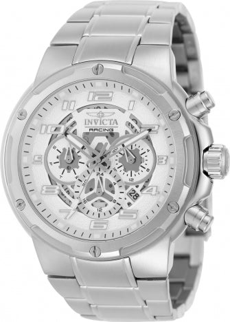 Invicta Watch INVICTA MEN'S 50256 S1 RALLY QUARTZ JP25 SILVER DIAL WATCH