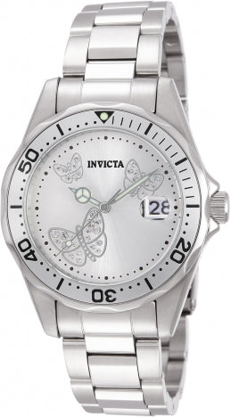 Invicta Watch INVICTA MEN'S 12503 ANGEL QUARTZ 3 HAND METALLIC WHITE DIAL WATCH