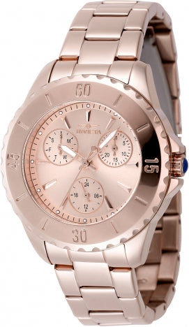 Invicta Watch INVICTA WOMEN'S 48403 ANGEL QUARTZ CHRONOGRAPH ROSE GOLD DIAL WATCH