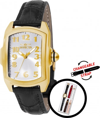 Invicta Watch INVICTA MEN'S 49816 LUPAH QUARTZ PC21J SILVER DIAL WATCH