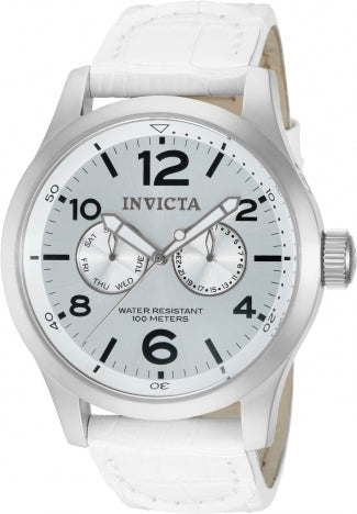 Invicta Watch INVICTA MEN'S 12170 SPECIALTY QUARTZ 3 HAND SILVER DIAL WATCH