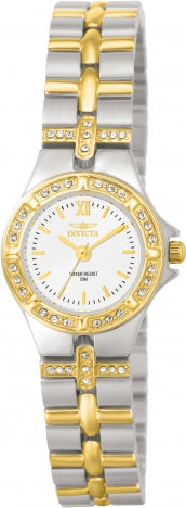 Invicta Watch INVICTA WOMEN'S 0133 WILDFLOWER QUARTZ 3 HAND WHITE DIAL WATCH