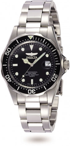 Invicta Watch INVICTA MEN'S 8932 PRO DIVER QUARTZ 3 HAND BLACK DIAL WATCH