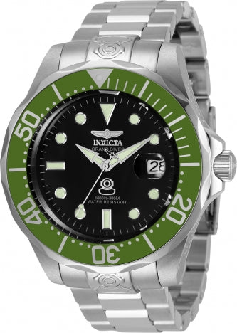 Invicta Watch INVICTA MEN'S 3047 PRO DIVER AUTOMATIC 3 HAND BLACK DIAL WATCH