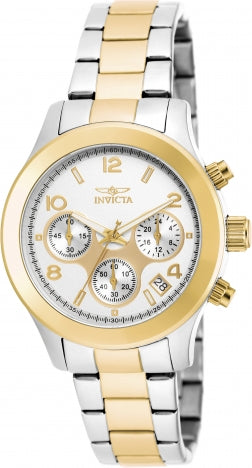 Invicta Watch INVICTA WOMEN'S 19219 ANGEL QUARTZ MULTIFUNCTION SILVER DIAL WATCH