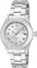 Invicta Watch INVICTA WOMEN'S 14320 ANGEL QUARTZ 3 HAND SILVER DIAL WATCH