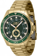Invicta Watch INVICTA MEN'S 47132 PRO DIVER QUARTZ MULTIFUNCTION GREEN DIAL WATCH