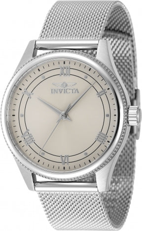Invicta Watch INVICTA WOMEN'S 48486 CELESTIAL QUARTZ 3 HAND IVORY DIAL WATCH