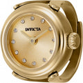 Invicta Watch INVICTA WOMEN'S 44483 MINI QUARTZ 2 HAND GOLD DIAL RING WATCH