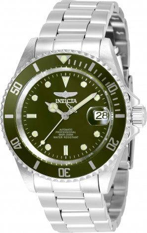 Invicta Watch INVICTA MEN'S 35690 PRO DIVER AUTOMATIC 3 HAND MILITARY GREEN DIAL WATCH